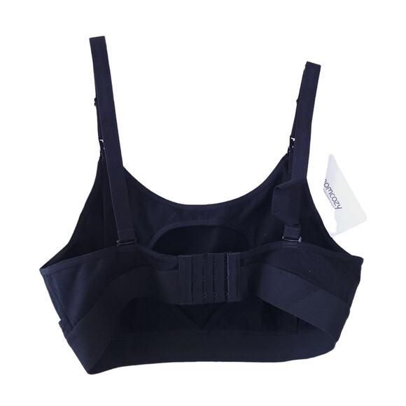 NEW Momcozy Hands Free Nursing Pumping Bra Medium Black Maternity Baby - Picture 2 of 4